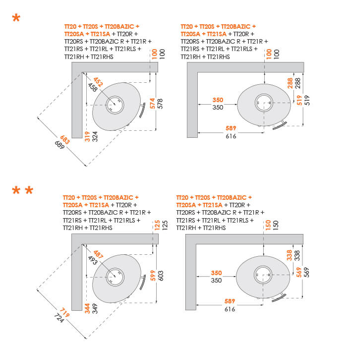 TermaTech | Kaminofen | 5,6kW ➔ Technische Zeichnung