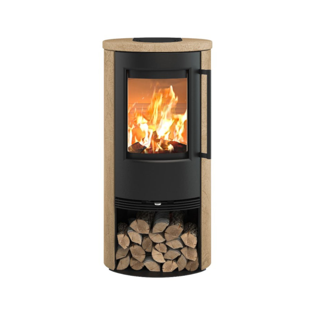 TermaTech | Kaminofen | TT21RS-CM | Beiger Sandstein | 5 kW  | klimaworld.com