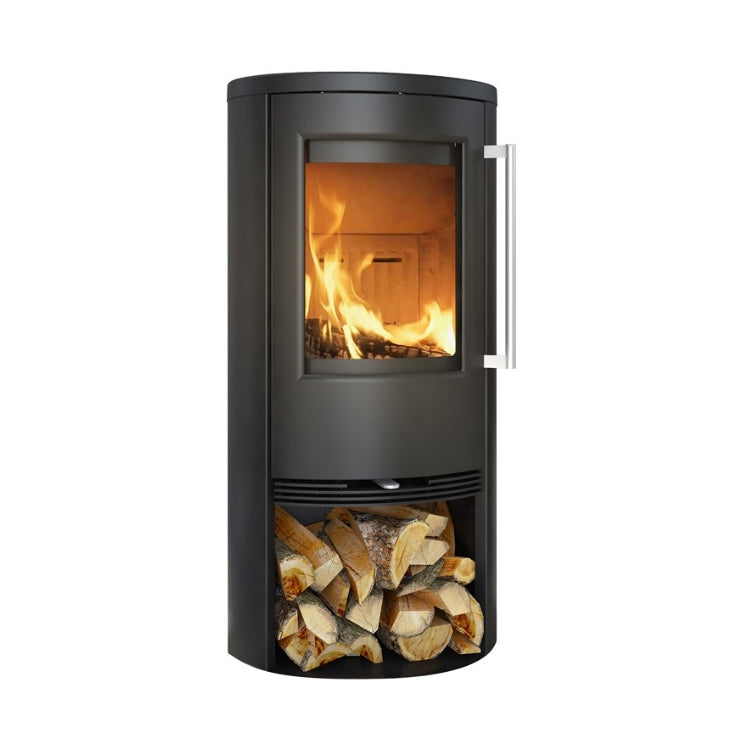 TermaTech | Kaminofen | TT21RS Black | 5 kW | schwarzer Speckstein