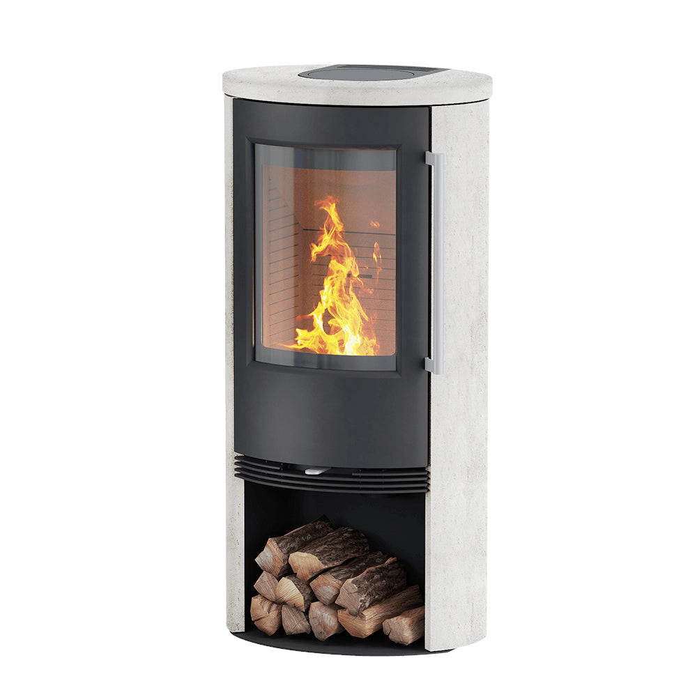 TermaTech | Kaminofen | TT21RS | 5kW | Sandstein weiß