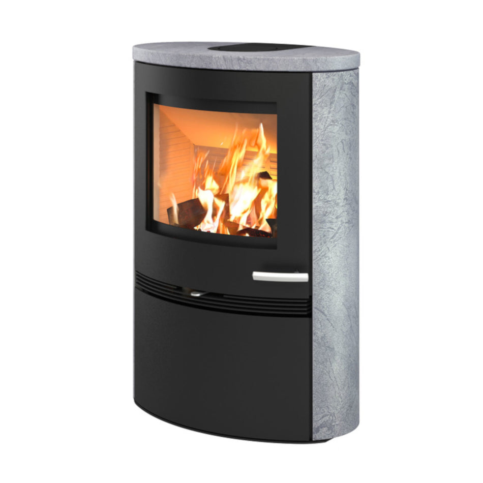 TermaTech Kaminofen TT22HS-CG, Betongrau | klimaworld.com