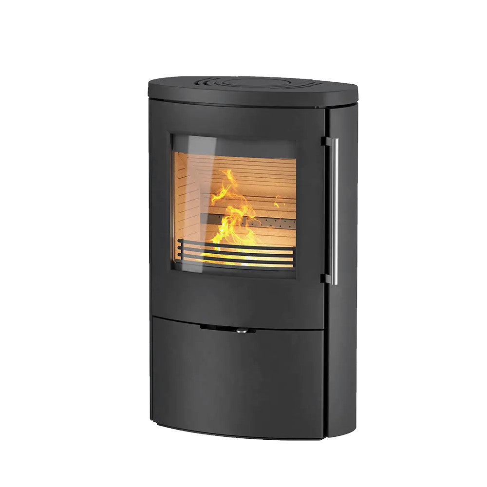  TermaTech | Kaminofen | TT80RL | Stahl | 5,5 kW | schwarz 