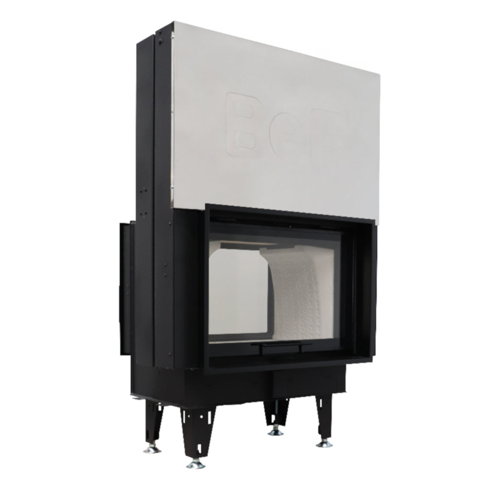 BeF Home Warmluft Kamineinsatz | TWIN V 8 II | Tunnelkamin | 10 kW | klimaworld.com