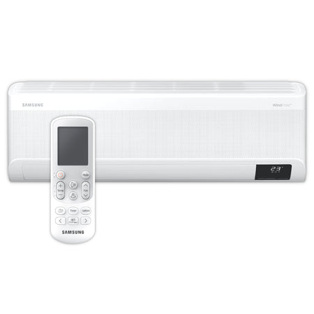 Samsung Klimaanlage Wandgerät WindFree Nordic Premium mit Infrarotfernbedienung in weiß und 2,5 kW | Klimaworld.com