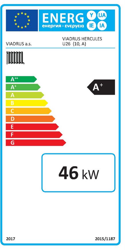 Viadrus U26 10 Glieder 62 kW 