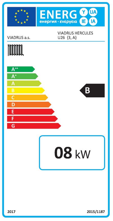Viadrus U26 Gussgliederkessel 15 kW