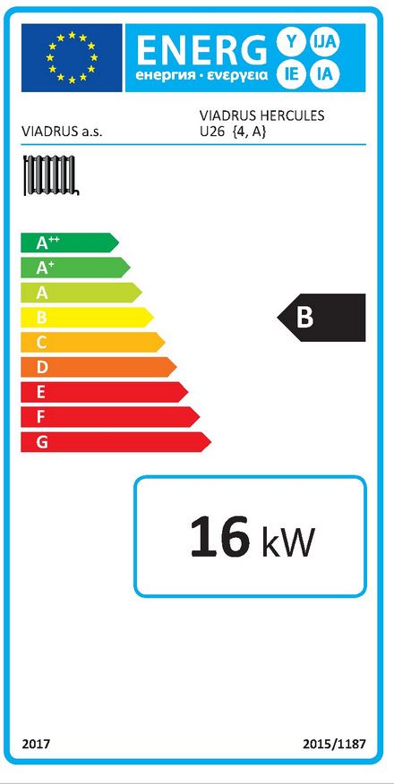Viadrus U26 4 Glieder 22,5 kW