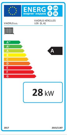 Viadrus U26 6 Glieder 38 kW