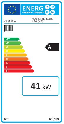 Viadrus U26 9 Glieder 56 kW