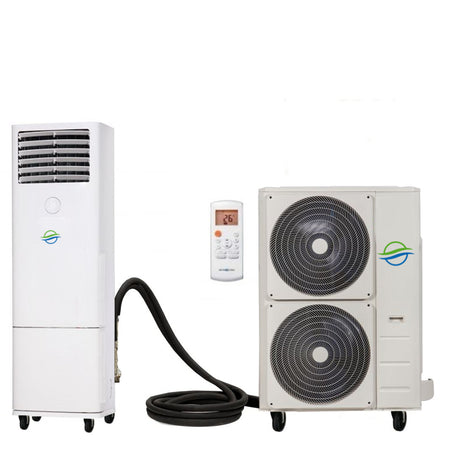 Mobiles Klimagerät Klimasäule S15, Innen- und Aussengeraet | klimaworld.com