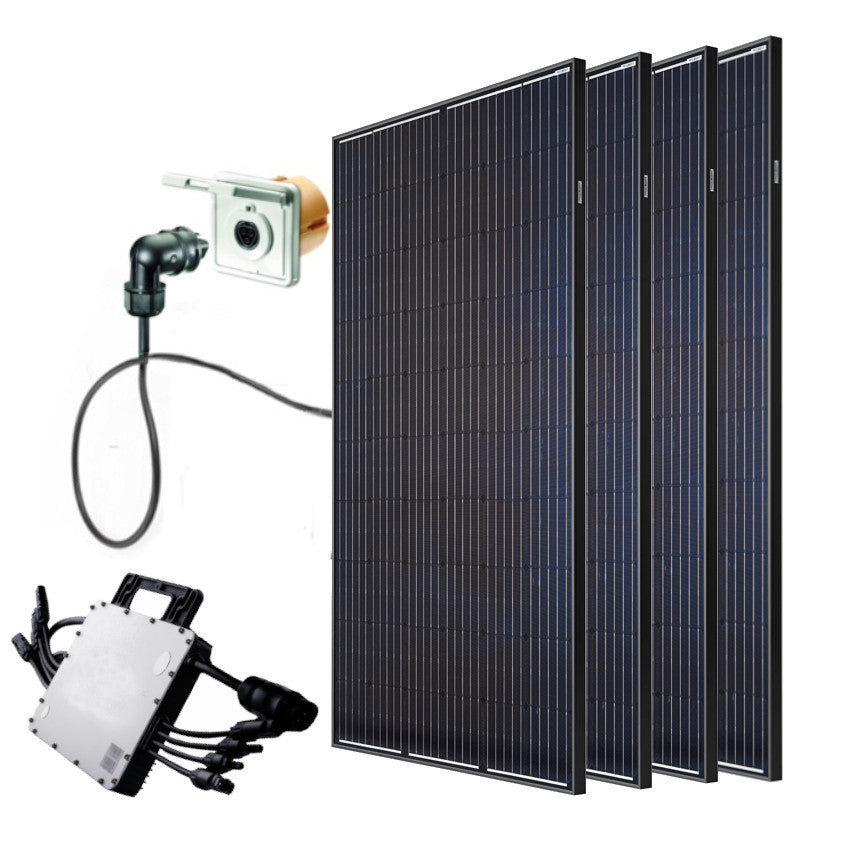 Balkonkraftwerk 1200 W | Photovoltaikanlage | steckfertig | klimaworld.com