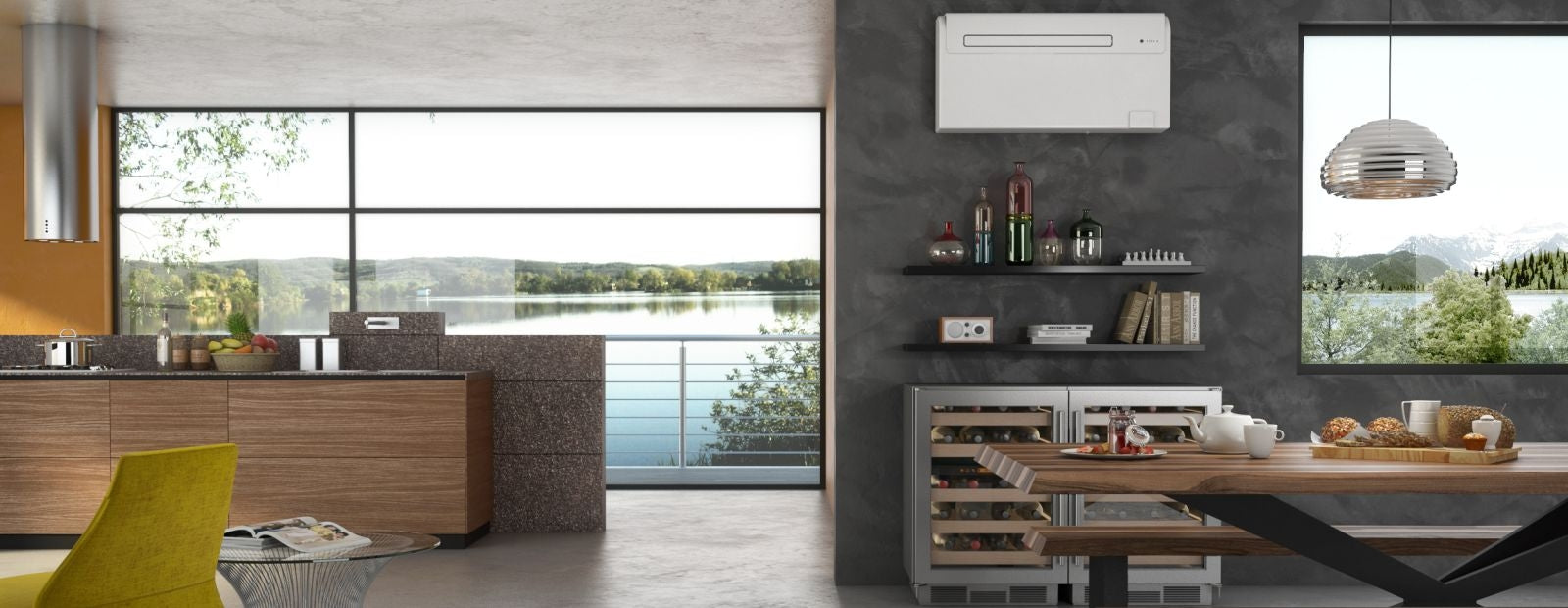 Monoblock Klimagerät UNICO AIR 8 HP Klimaanlage mit 1,8 kW