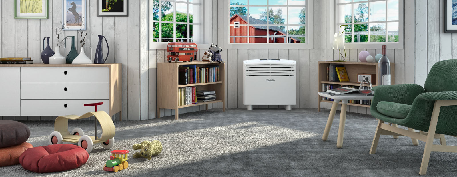 Monoblock Klimagerät Unico Easy S1 SF | kühlen | 2,1 kW | 7200 BTU