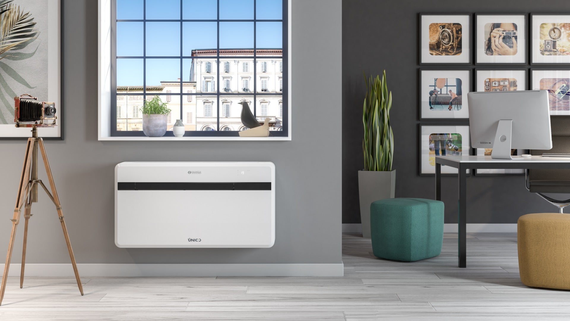 Olimpia Splendid Unico Evo-F 16 HP PVA mit 2,1 kW Ambiente | Klimaworld.com