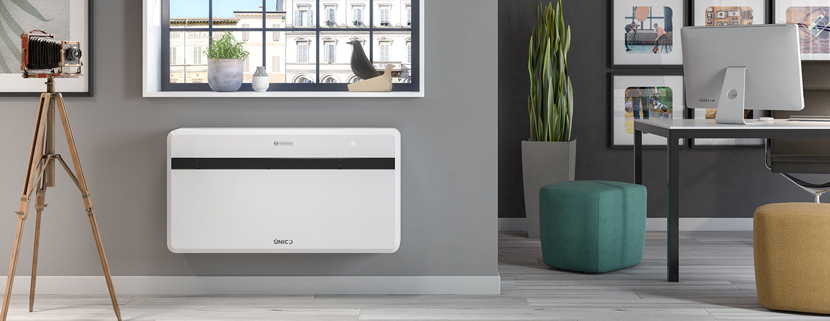 Olimpia Splendid Unico Evo-F 16 HP PVA mit 2,1 kW, Ambiente | Klimaworld.com