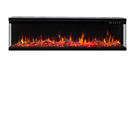 Aflamo LED Elektrokamin Wandkamin | Unique 107 mit Holz | Klimaworld.com