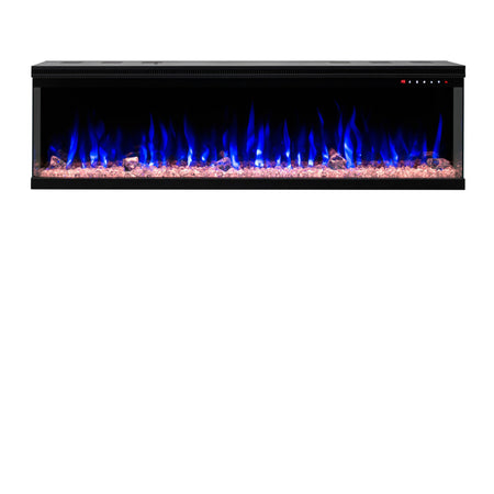 Aflamo LED Elektrokamin Wandkamin | Unqiue 127 mit Kristalle | Klimaworld.com
