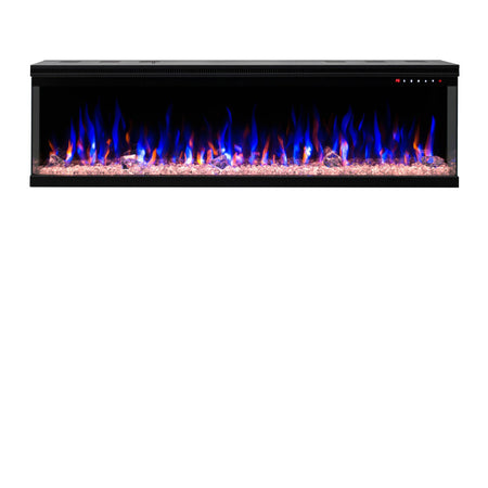 Aflamo LED Elektrokamin Wandkamin | Unique 166 mit Kristalle | Klimaworld.com