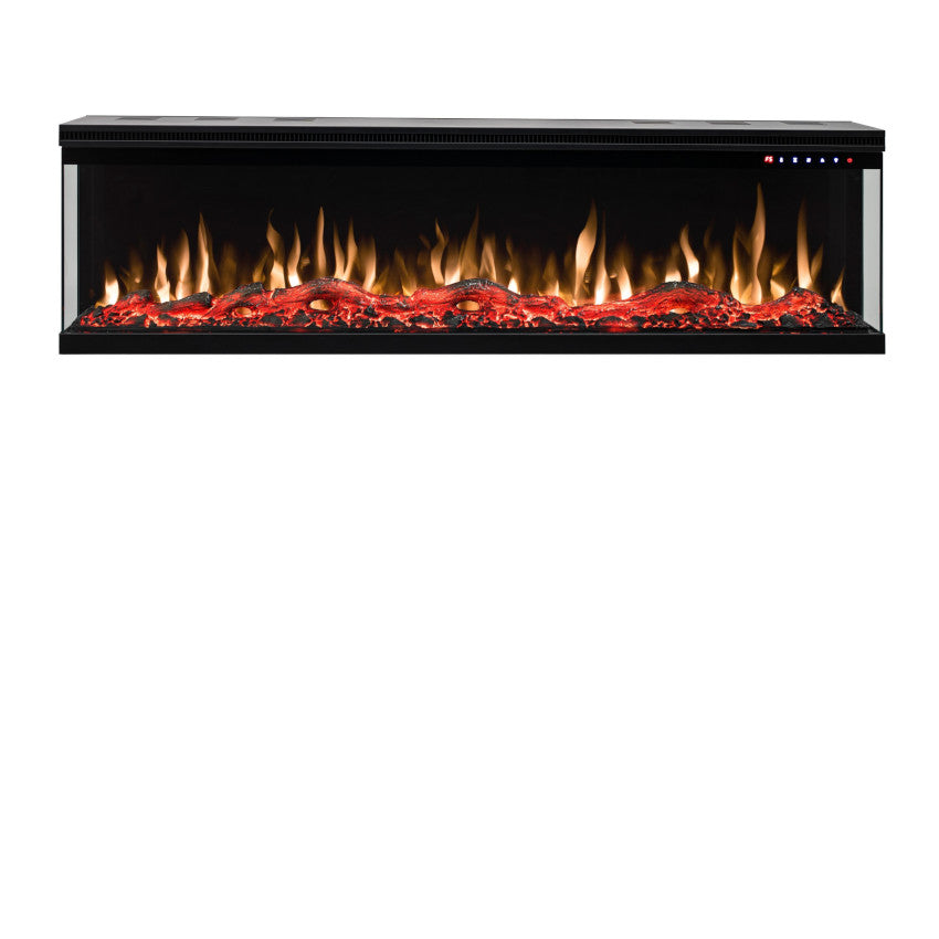 Aflamo LED Elektrokamin Wandkamin | Unique 254 mit Holz