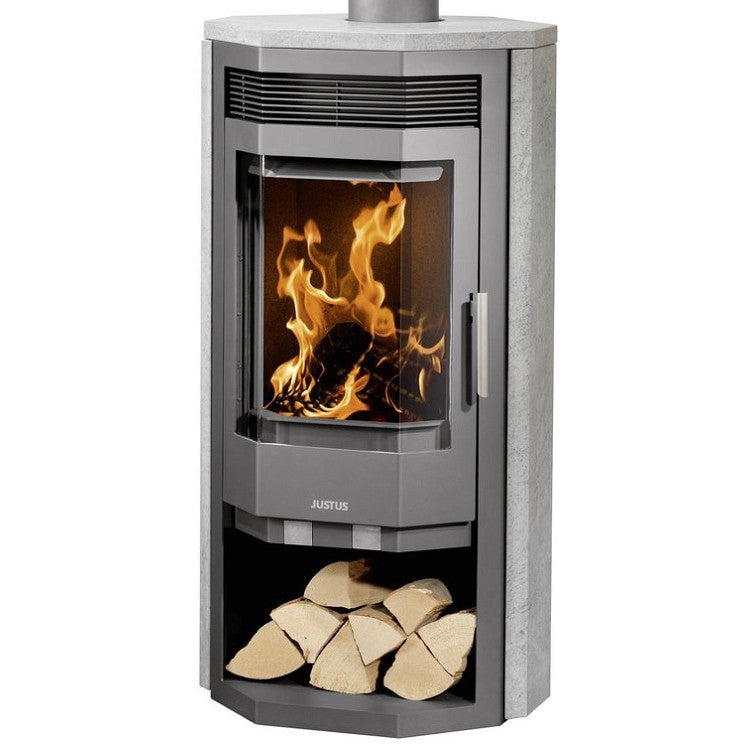 Usedom 7 Stahl Gussgrau Verkleidung Speckstein