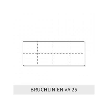 Ansicht Bruchlinien - Maincor MFL Trockenbauelement ALU | VA 25
