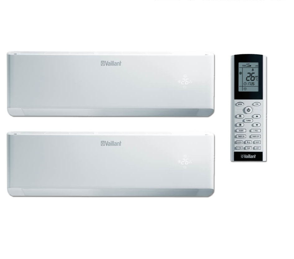 VAILLANT MultiSplit Klimaanlage 2 Innengeräte 