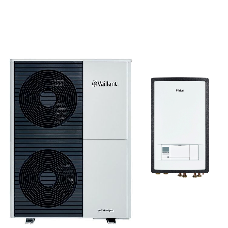 VAILLANT Wärmepumpenset | aroTHERM plus + Hydraulikst. o. Speicher | 9,2 kW | Klimaworld.com