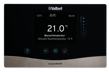 Heizungsregler sensoCOMFORT von Vaillant