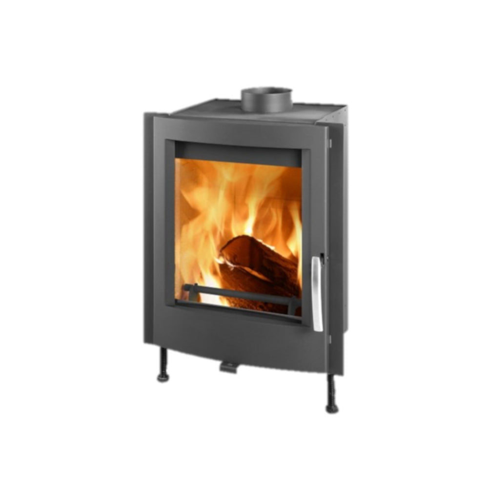 Thorma | Kamineinsatz | VALENCIA | schwarz | 8 kW