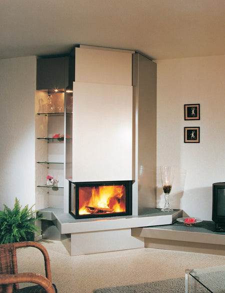 Spartherm Kamineinsatz Brennzelle Varia 2L-4S RLU Liniar Beispielbild