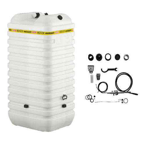 Rotex Heizöltank variosafe Set - 1x1000 L Tank inkl. Zubehör | VSF101 ➔ Klimaworld.com