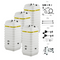 Rotex Heizöltank variosafe Set - 4x750 L Tank inkl. Zubehör | VSF 23