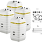 Rotex Heizöltank variosafe Set - 4x600 L Tank inkl. Zubehör | VSF 612