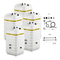 Rotex Heizöltank variosafe Set - 5x600 L Tank inkl. Zubehör | VSF 617