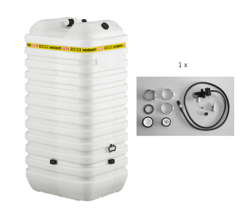 Rotex Heizöltank variosafe Set - 1x1000 L Tank mit watersafe | WSF1001 ➔ Klimaworld.com