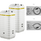 Rotex Heizöltank variosafe Set - 2x1000 L Tank mit watersafe | WSF1002