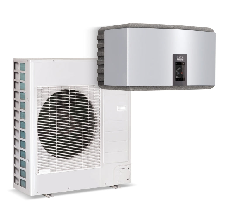 Remko Luft/Wasser Wärmepumpe Set - Singlesplit WKF120 | 7-12 kW