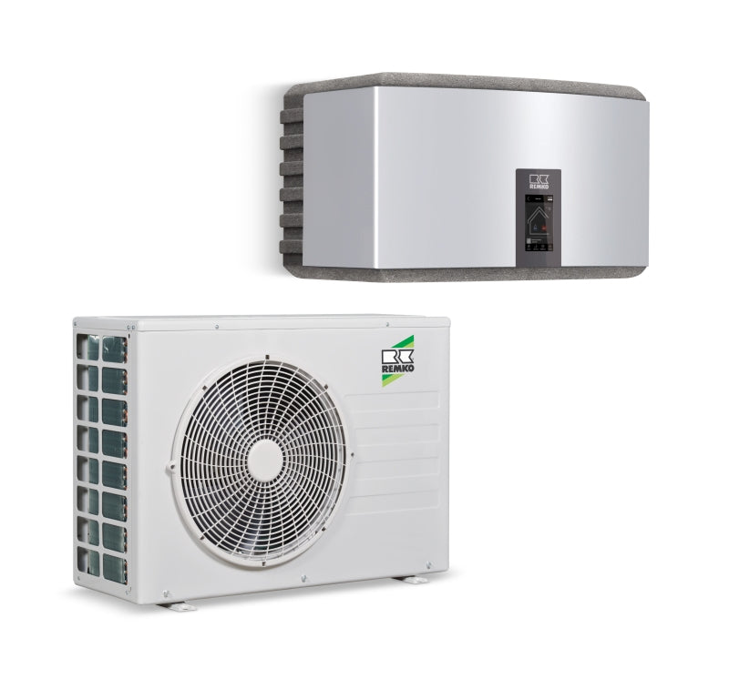 Remko Luft/Wasser Wärmepumpe Set - Singlesplit WKF70 | 2-7 kW