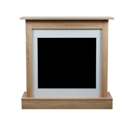 Aflamo LED Standkamin Vigo Classic | eiche-weiß