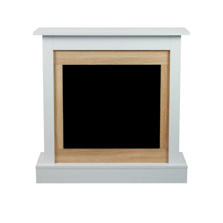 Aflamo LED Standkamin Vigo Classic | weiß-eiche