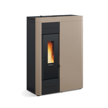 Extraflame wasserf. Pelletofen Virna Idro tortora matt | Klimaworld.com