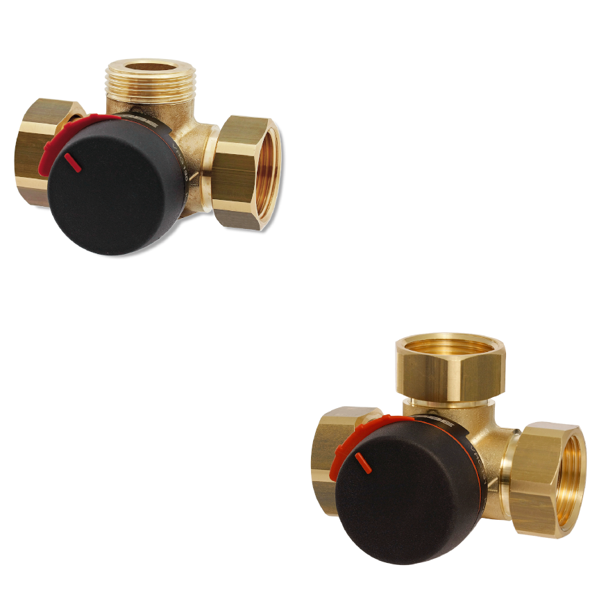 ESBE VRG138 mit Drehmutter oder Außengewinde