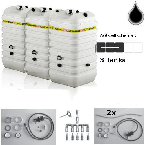 Heizöltank Rotex doppelwand Tank variosafe WSF 603 hochwassersicher
