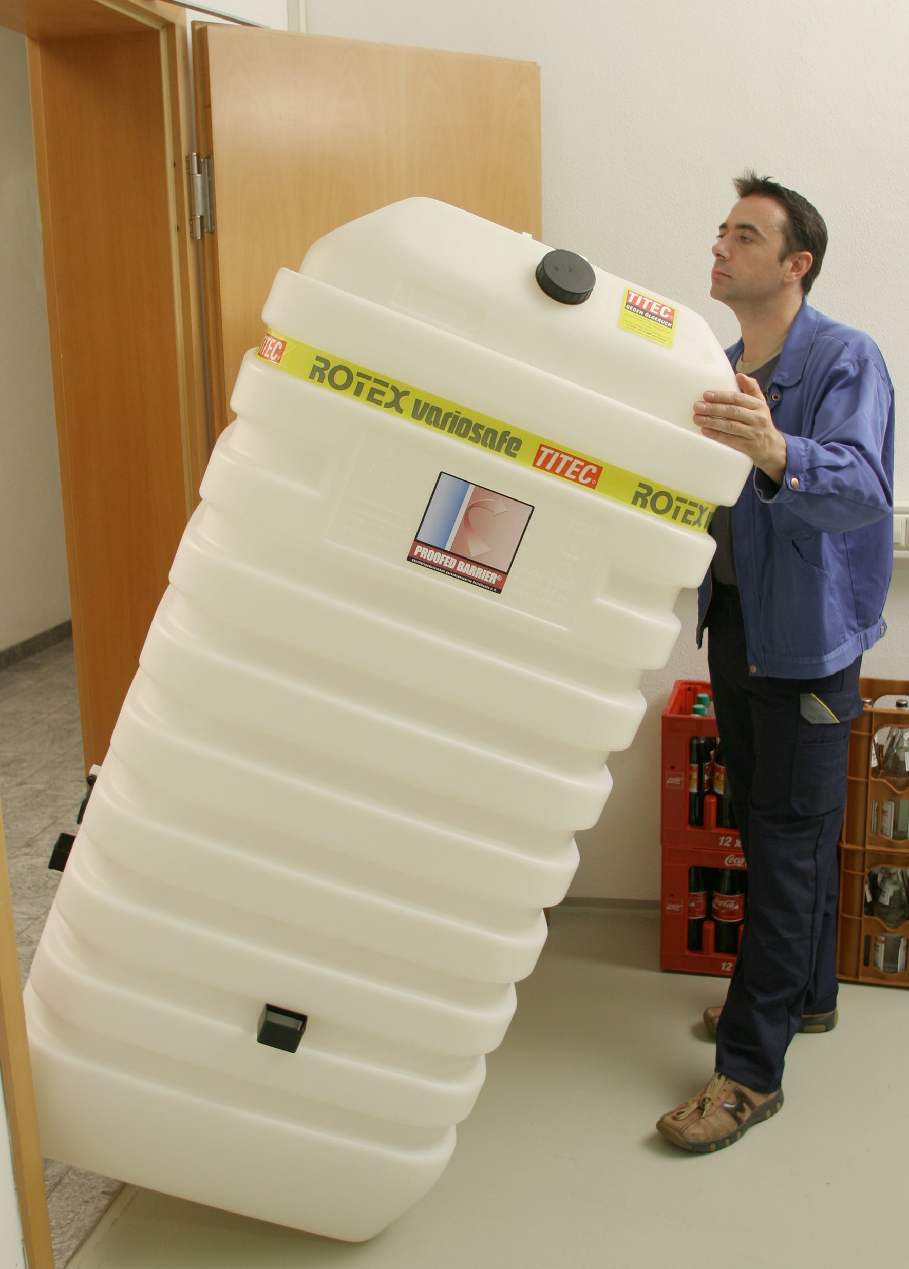 ROTEX Variosafe Heizöltank im Tank 4x1000 L + Grundpaket ANK+ 3xB2 VSF 