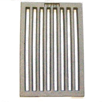 Tafelrost - Ofenrost Gussrost Kaminofenrost 210x316mm 