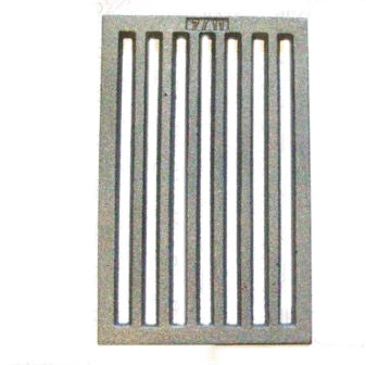 Tafelrost - Ofenrost Gussrost Kaminofenrost 184x285mm 