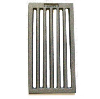 Tafelrost - Ofenrost Gussrost Kaminofenrost 158x316mm