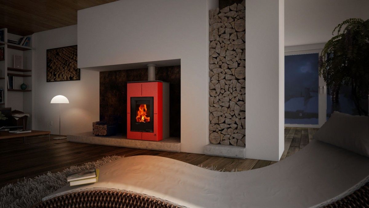 HS Flamingo | Kaminofen | Auquflam Verio | Saporo | 11 kW ➔ Klimaworld.com