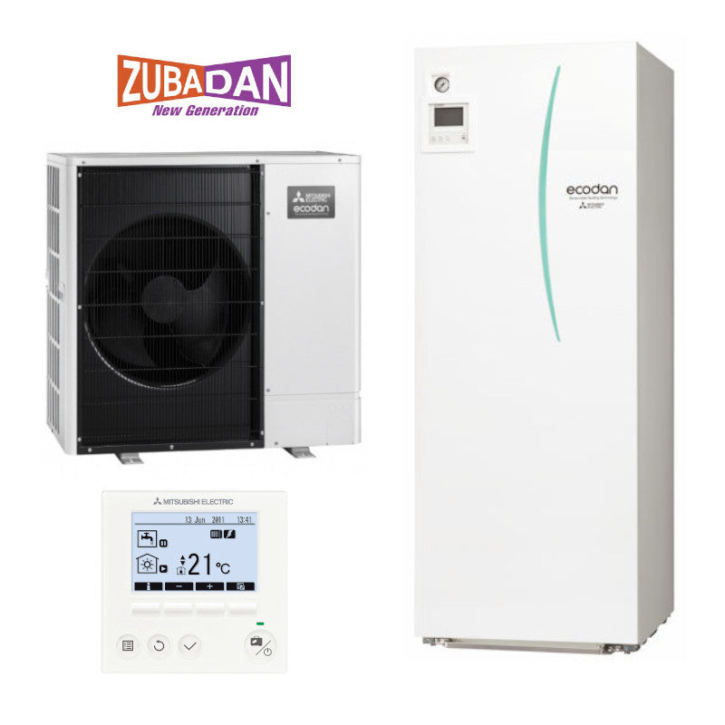 Mitsubishi | Wärmepumpen-Set 10.1 | Speicher | Kühlfunktion | 8,0 kW