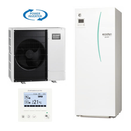 Mitsubishi | Wärmepumpen-Set 6.4 | Split | Speichermodul | 10,0 kW